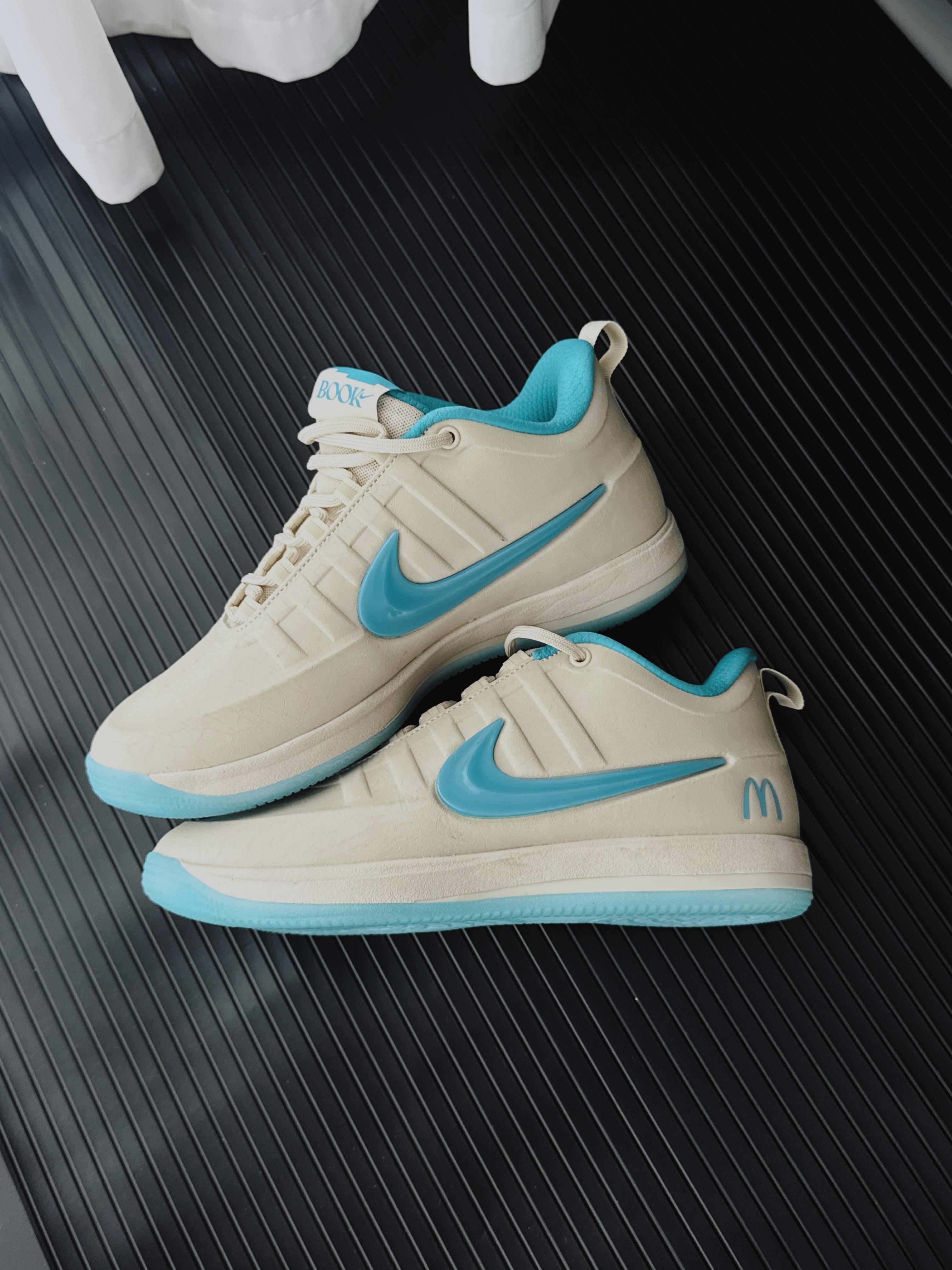 🏀 Nike x 麦当劳 Book 2 !米蓝配色太清爽了🥤
